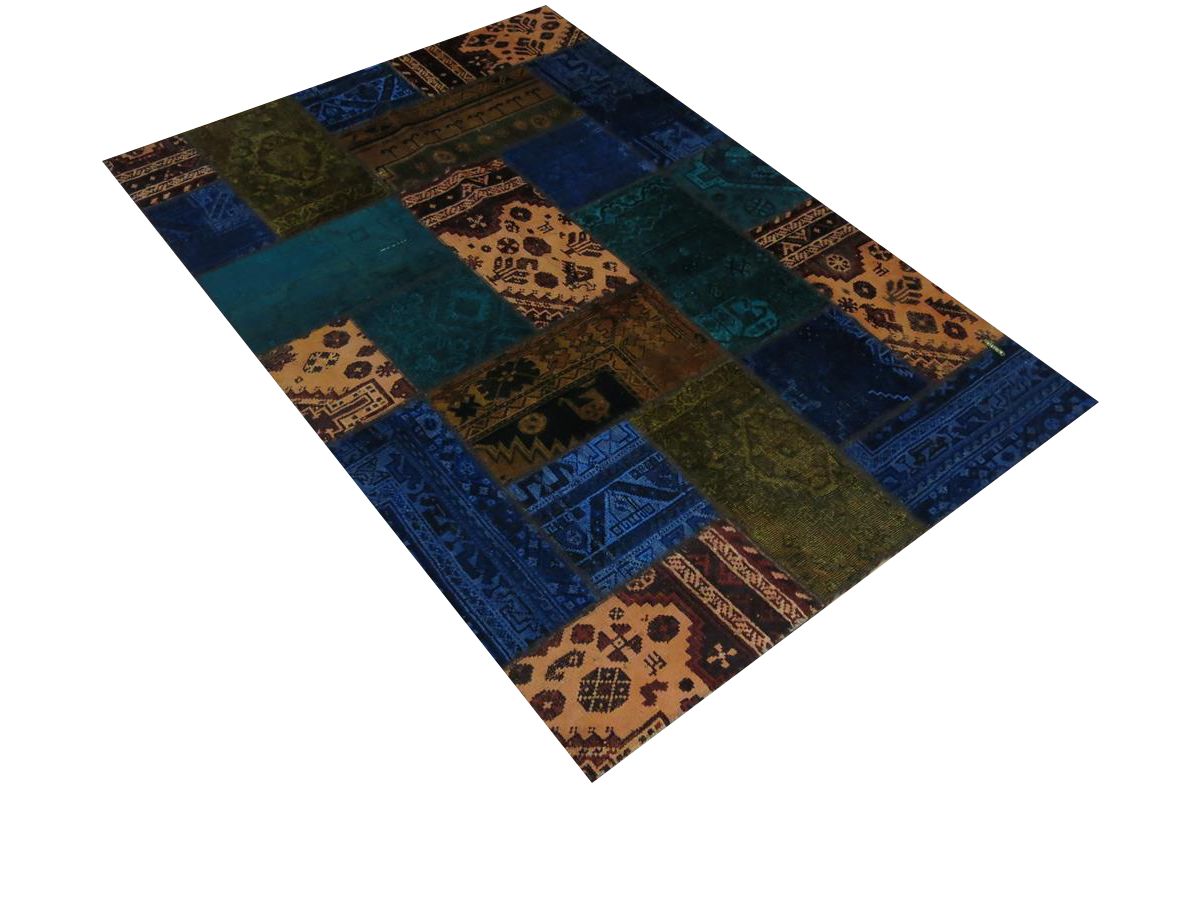 Moderner Teppich Patchwork Modern