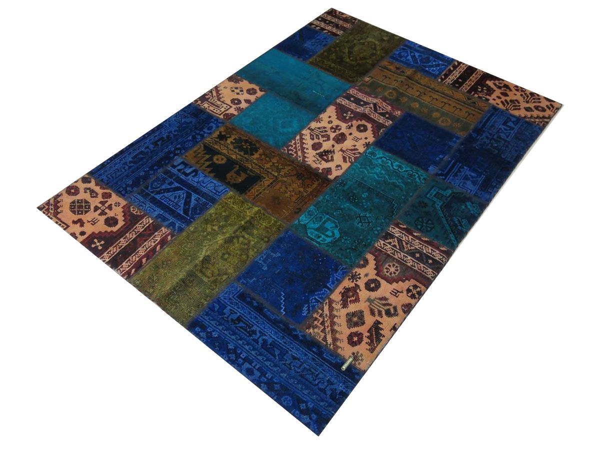 Moderner Teppich Patchwork Modern