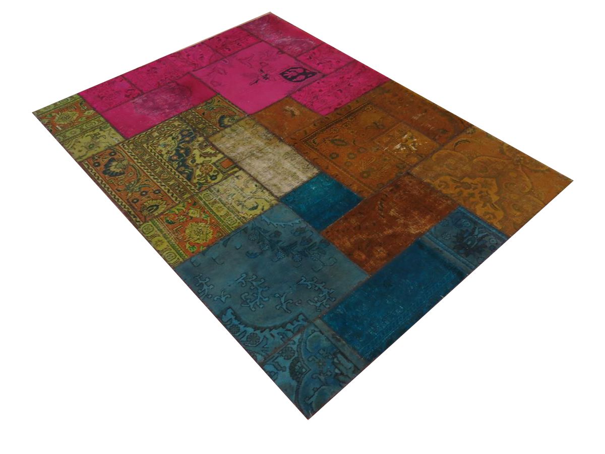 Moderner Teppich Patchwork Modern