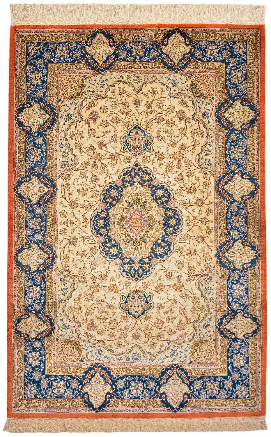 Oriental rug Ghom Silk Royal