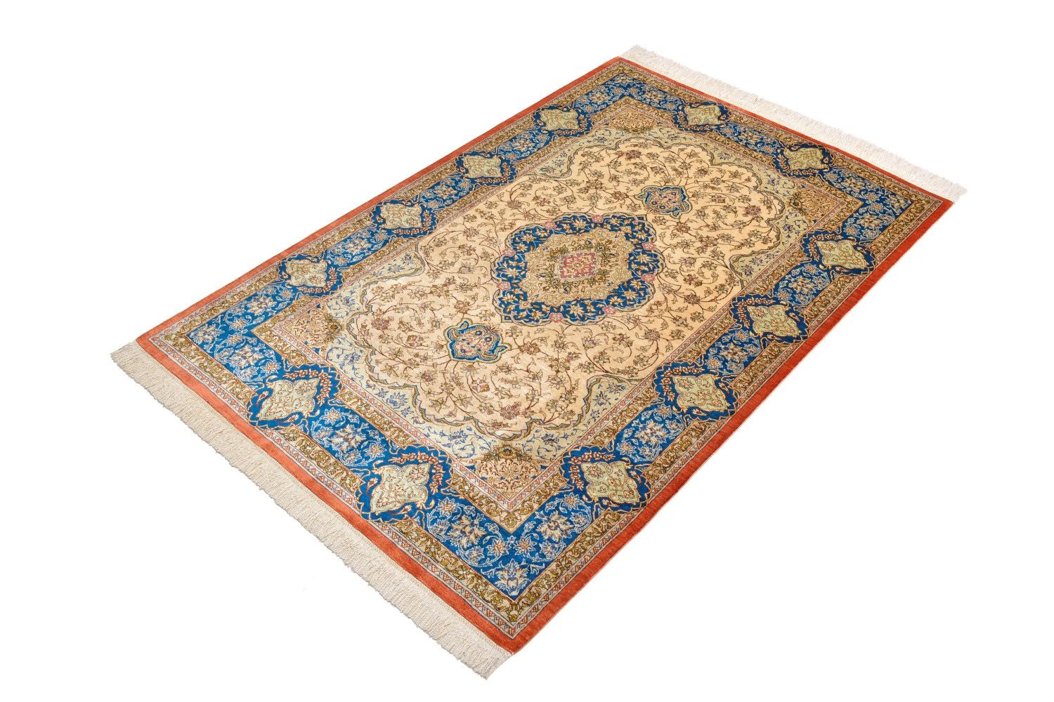 Oriental rug Ghom Silk Royal