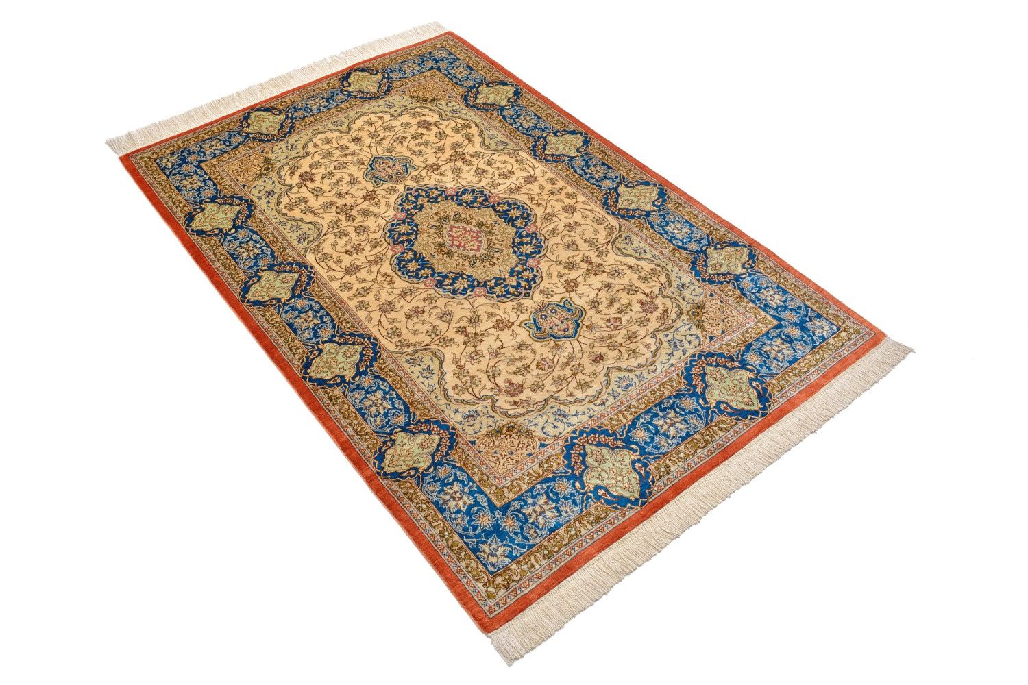 Oriental rug Ghom Silk Royal