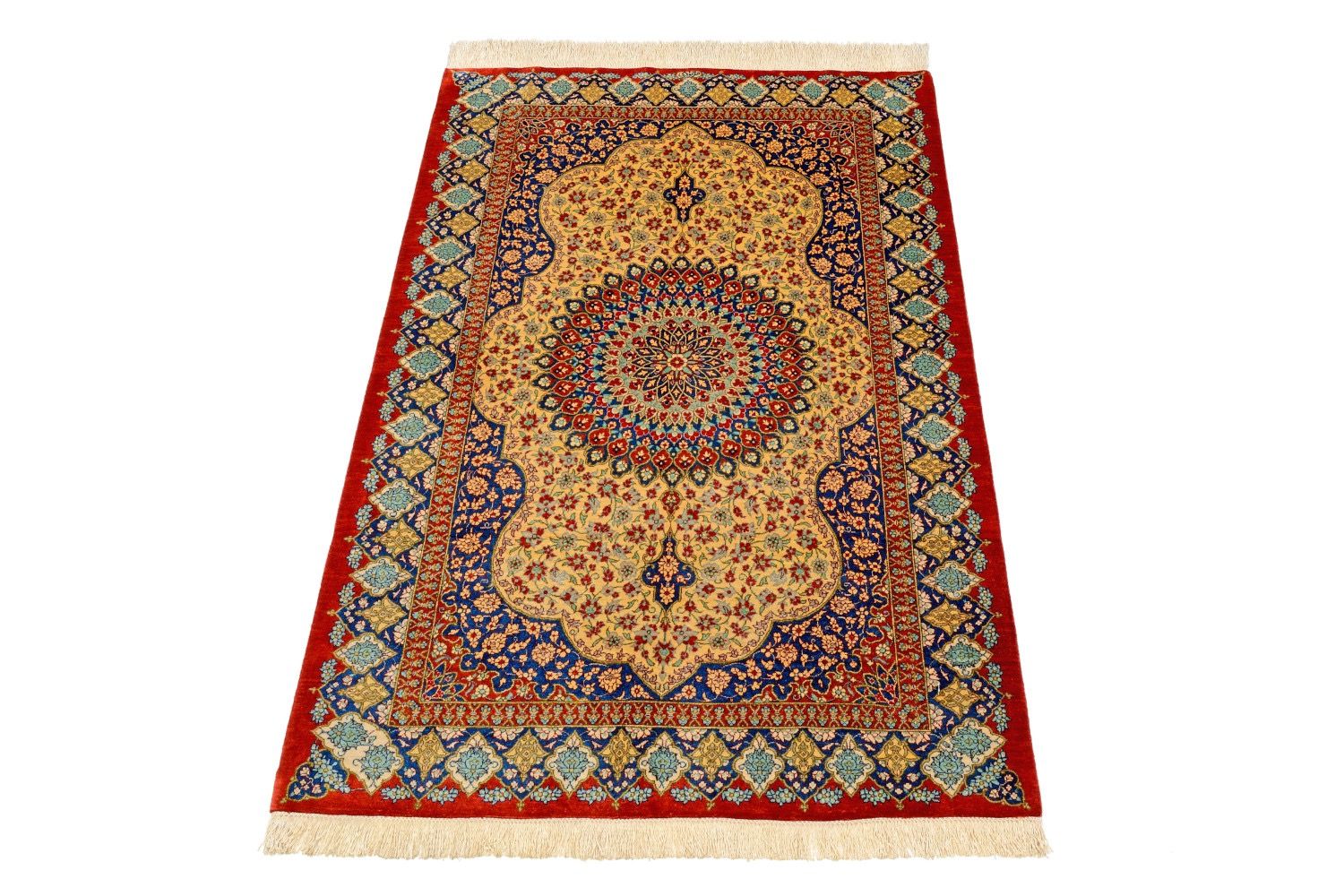 Orientteppich Ghom Silk Royal