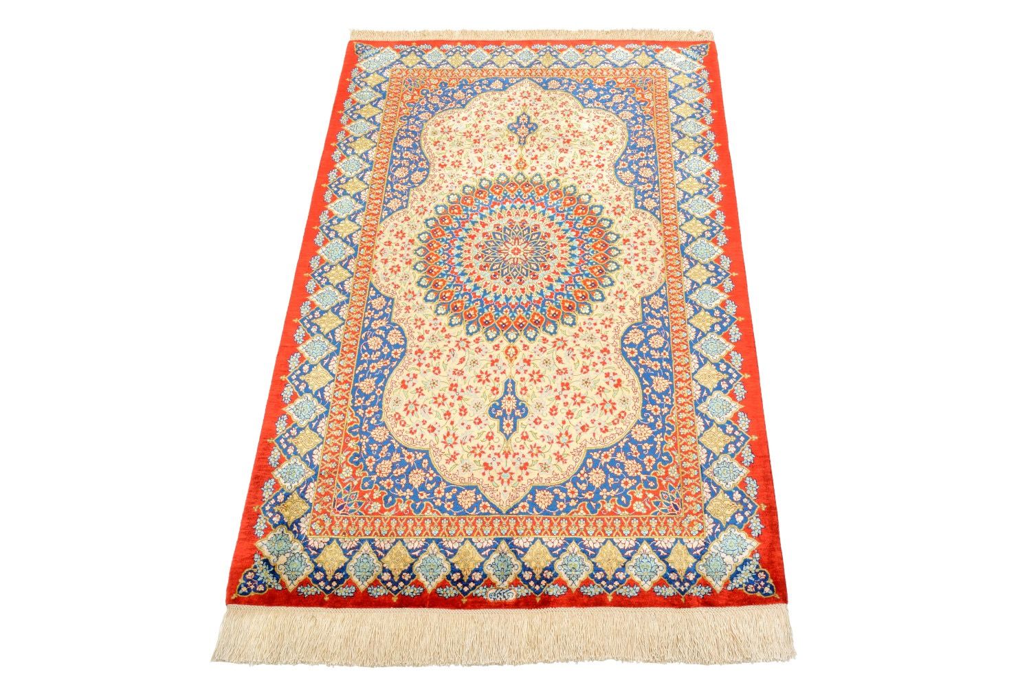 Orientteppich Ghom Silk Royal