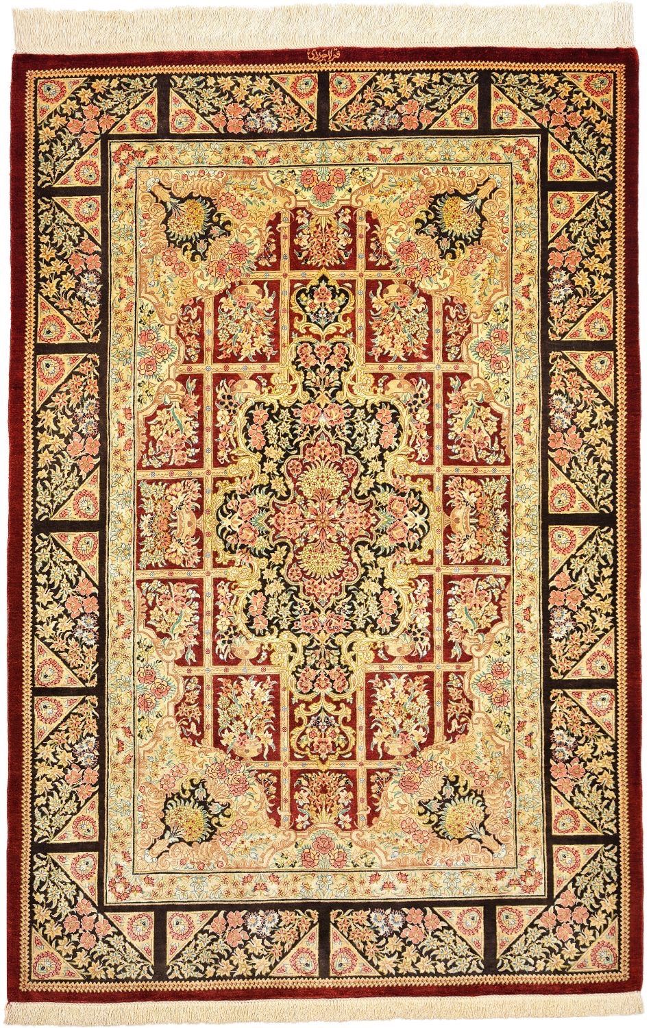 Orientteppich Ghom Silk Royal