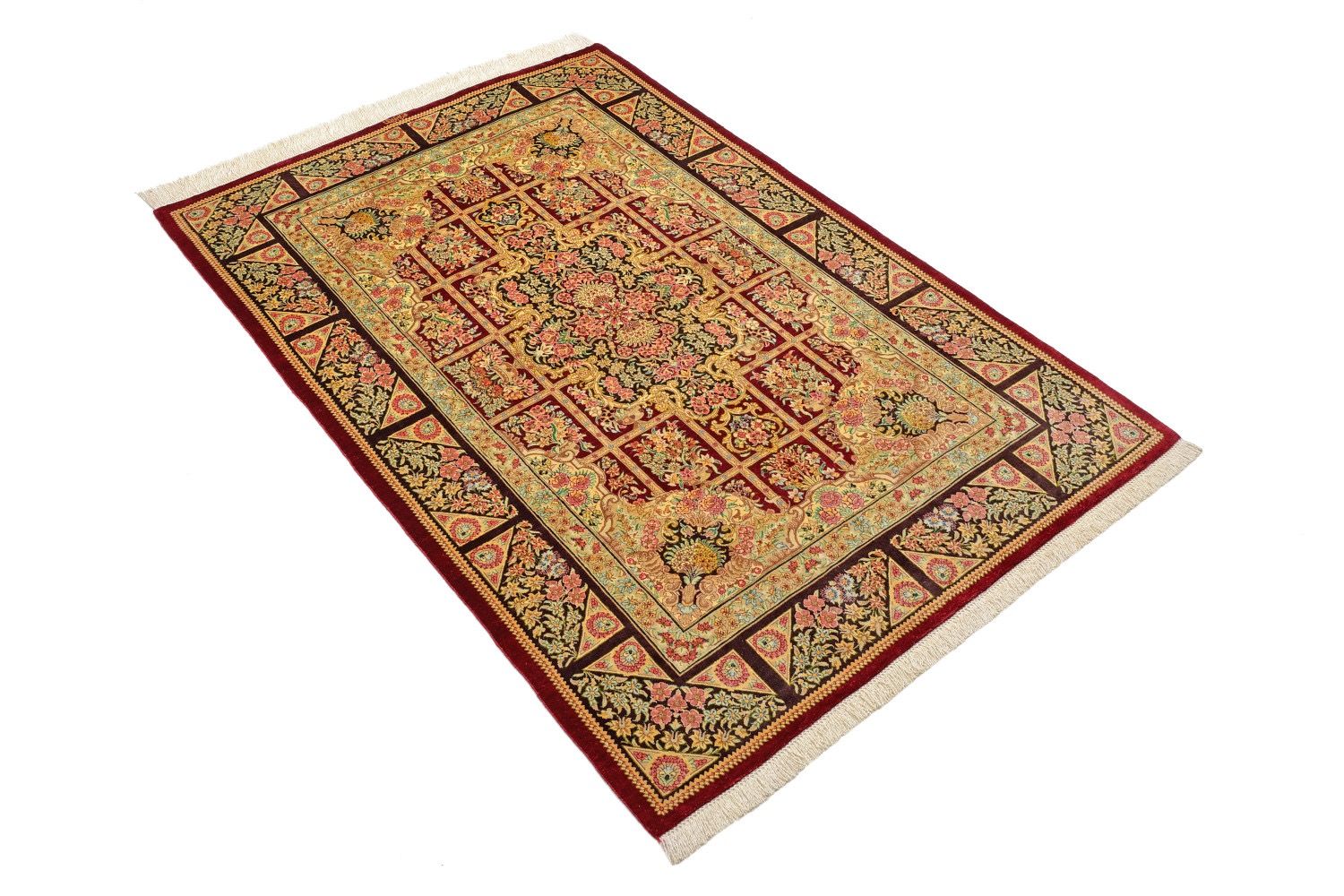 Oriental rug Ghom Silk Royal