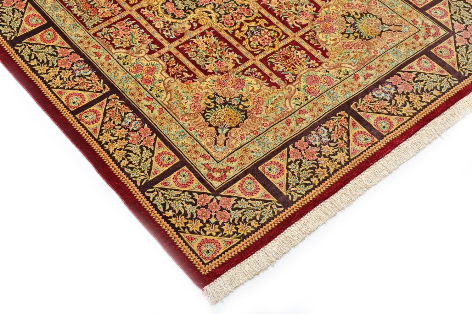 Oriental rug Ghom Silk Royal