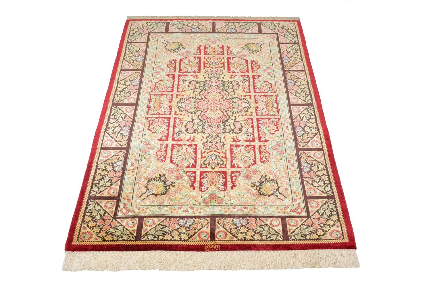 Orientteppich Ghom Silk Royal