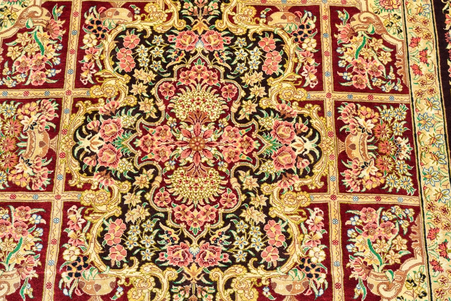 Orientteppich Ghom Silk Royal