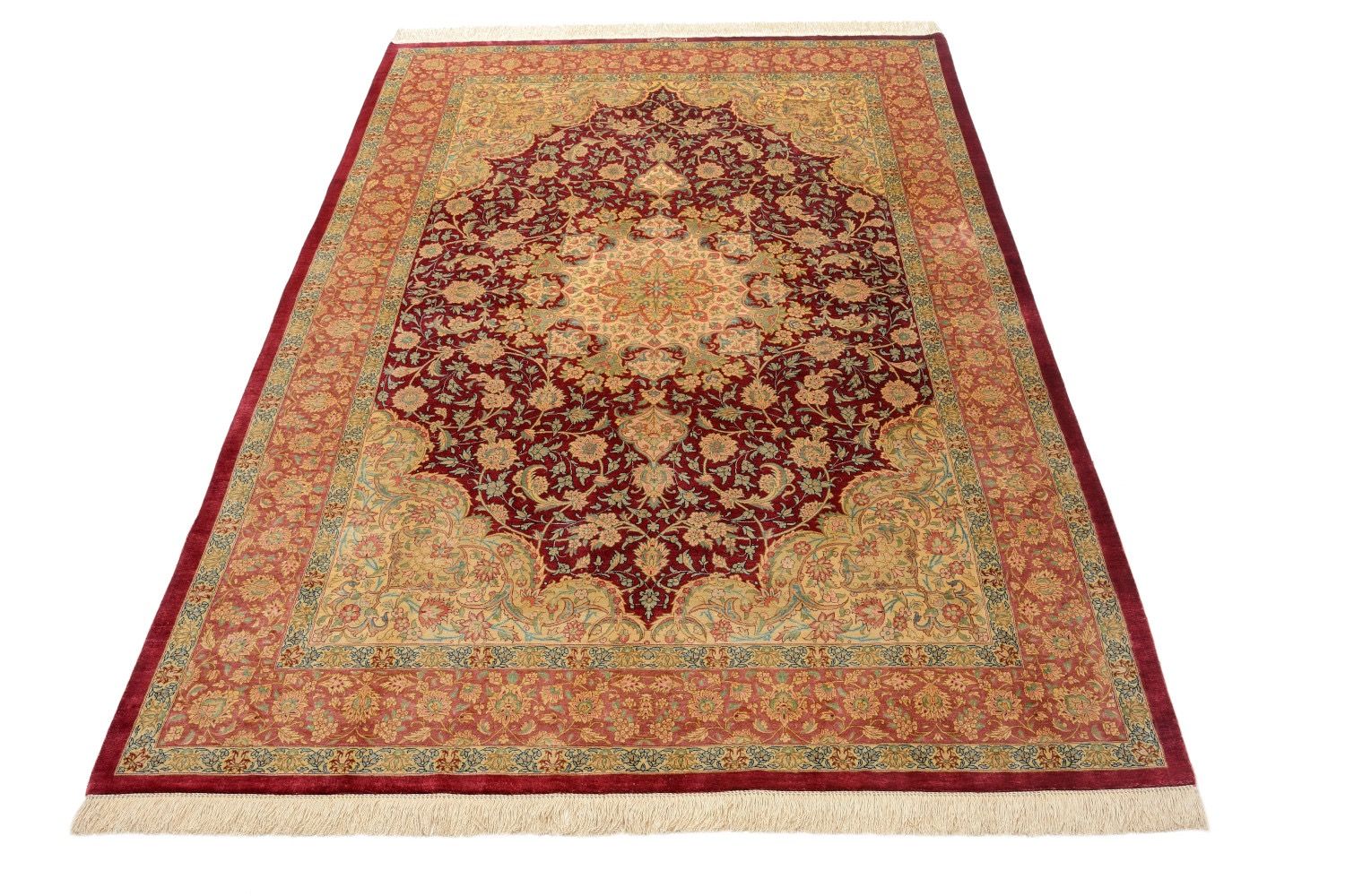 Orientteppich Ghom Silk Royal