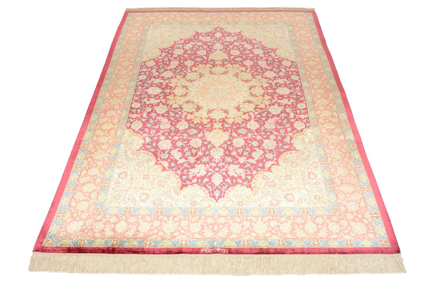 Orientteppich Ghom Silk Royal