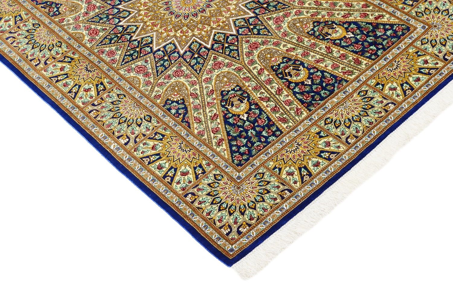 Oriental rug Ghom Silk Royal