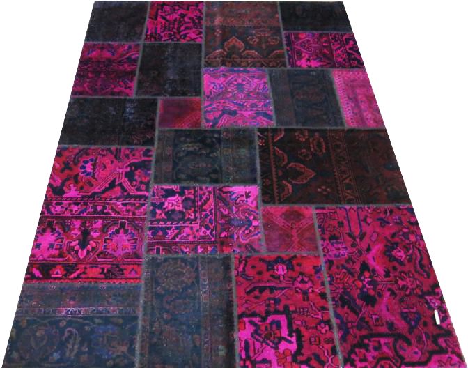 Moderner Teppich Patchwork Modern