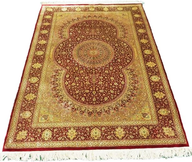 Oriental rug Ghom Silk Imperial