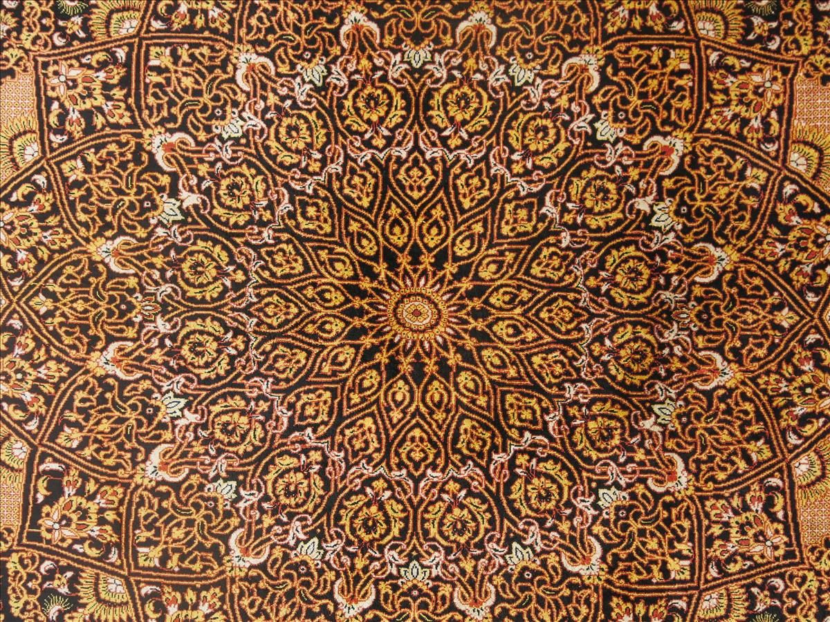 Oriental rug Ghom Silk Imperial